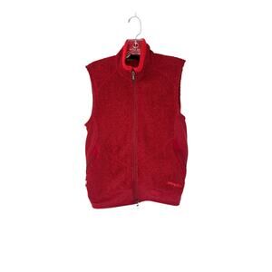 Patagonia Red R2 Regulator‎ Mock Neck Fleece Polartec Outdoor Sleeveless Vest